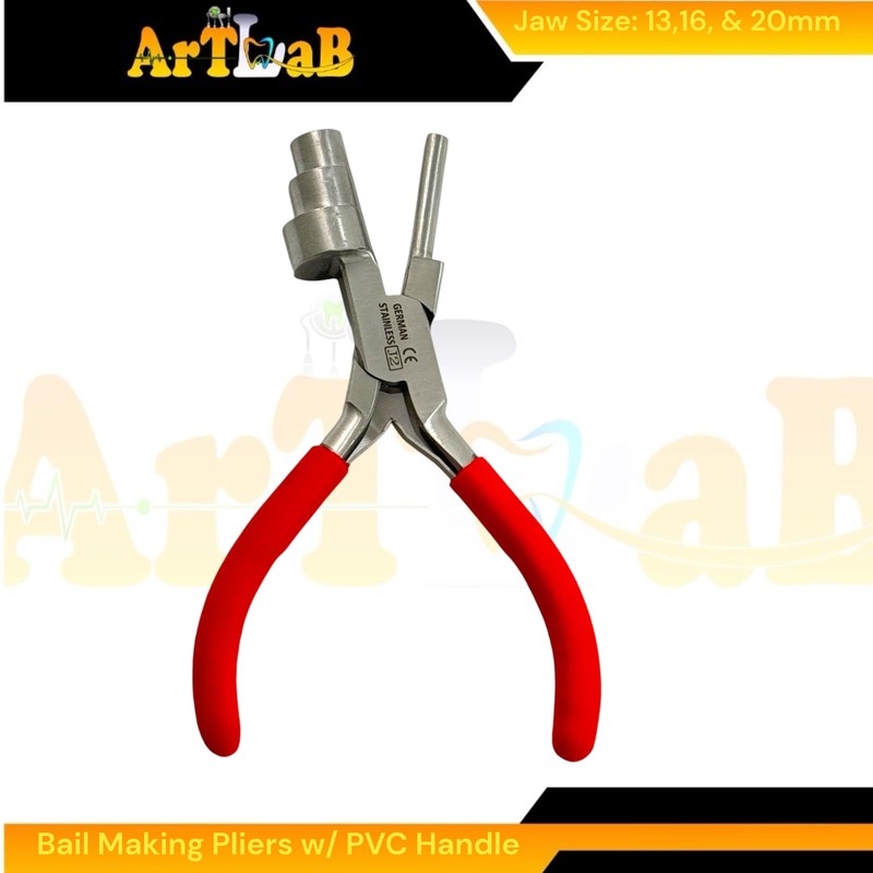 Bail Making Pliers with PVC Grip Handle | for Making