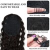 Wisebom Ponytail Extension Clip 62 cm Hairpiece Ponytail Long Curly