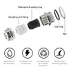 GOIYZTTR 6pcs PG13.5 Cable Glands IP68 Waterproof Cable Grommet Brass