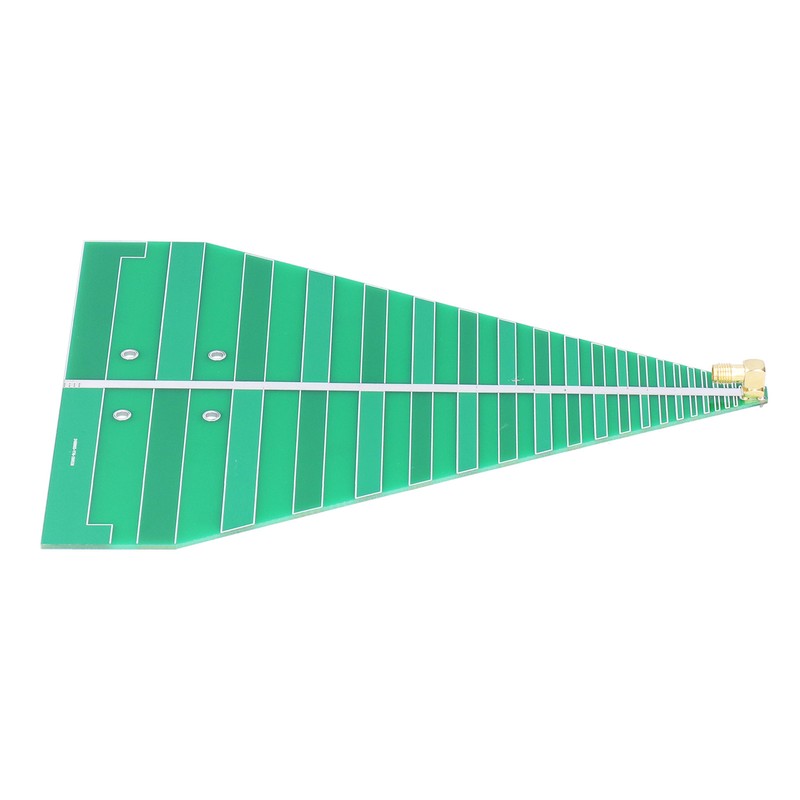 Log Periodic Antenna UWB UltraWide Bandwidth Printed Circuit Board Module