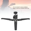 Tabletop Tripod 360° Rotating Ball Head 4kg Load Capacity 1/4