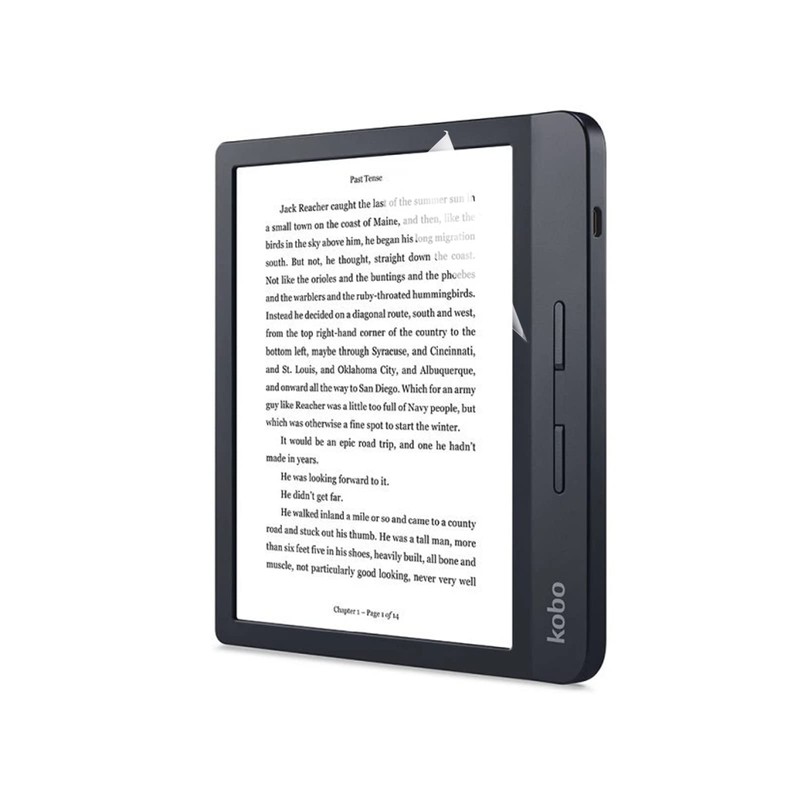 Transparent Screen Protectors for Kobo Libra H2O 7 Inch Scratch