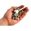 EISCO 12pc Density Metals Variety Set - Brass, Iron, Aluminum,