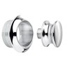 SOTECH Push-Lock Midi Push Button Diameter 23 mm Polished Chrome