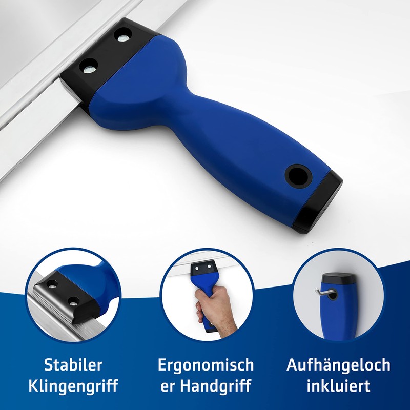 Hogard Professional Finishing Spatula Stainless Steel Ergo Grip Made in
