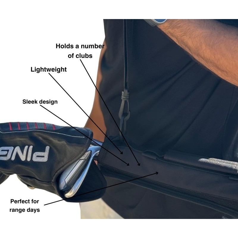 The Range Sling - Golf Sunday Carry | Range Bag