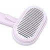 5 in 1 Pet Slicker Brush One Button Hair Removal