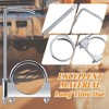 Datanly 2 Pcs 3 Inch Universal Exhaust Clamp with Hanger,