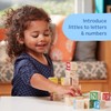 Melissa & Doug Deluxe Wooden ABC/123, 50-Piece Set of Classic