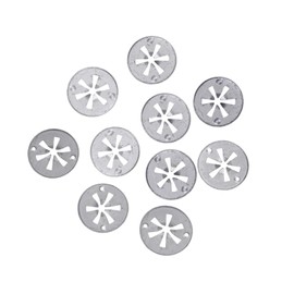 10 x Undertray Heat Shield Exhaust Fixing Clip Metal Spring Washer for Volkswagen