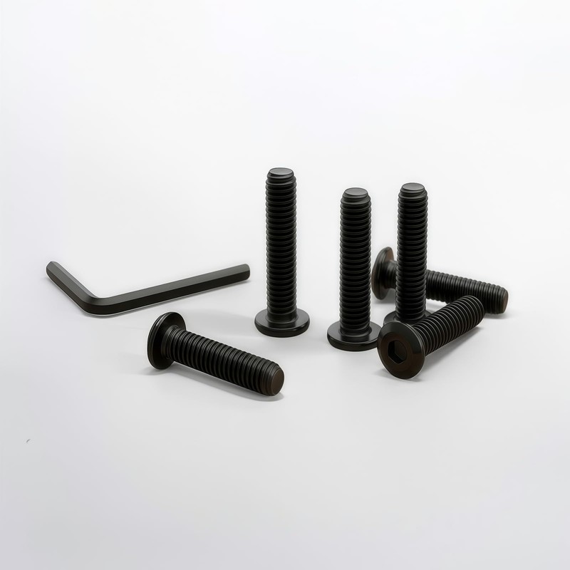 5/16"-18 x 1 [20 PCS] Flat Head Socket Cap Screws