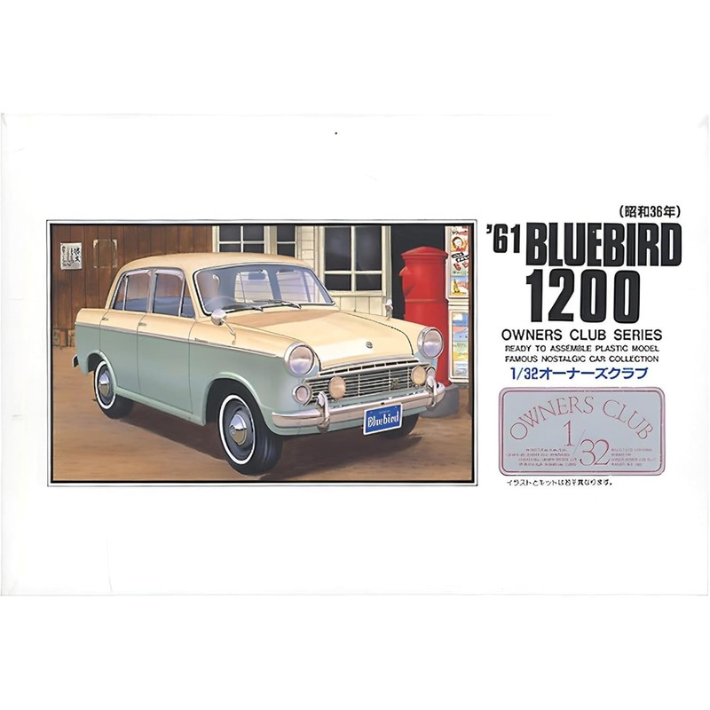 Micro Ace 1/32 Owners Club '61 Datsun Bluebird Plastic Model