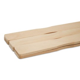9 Inch Paint Sticks, Box of 100 Hardwood Paint Stirrers, Wood Mixing Paddles for Epoxy or Resin, Garden or Library Markers by Woodpeckers