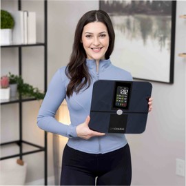 LifeCHARGE Smart Body Analyzer Scale 2 with 22 Body Composition, Track Your Health & Fitness Goals with Precision,