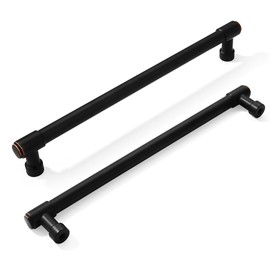 khtumeware 10 Pack Oil Rubbed Bronze Cabinet Pulls 8 Inch(203mm) Hole Centers Kitchen Cabinet Handles Cabinet Hardware Kitchen Handles for Cabinets Cupboard Handles Drawer Pulls