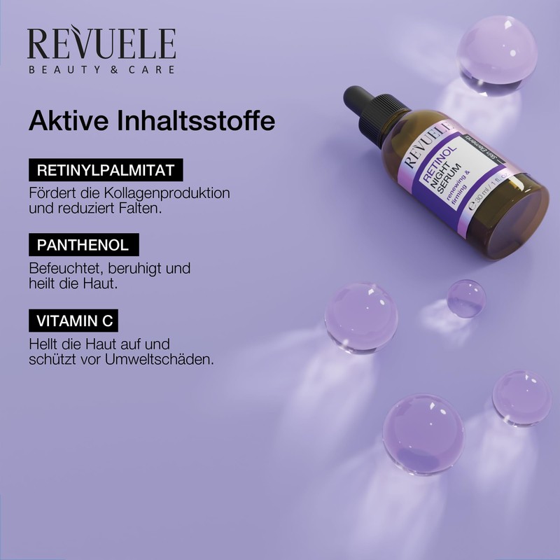 REVUELE SKIN ELEMENTS SUERO DE NOCHE RETINOL 30ML