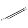 Sealey Ak7342 Flexible Extension Adaptor Set 2Pc 1/4Sq X 254Mm