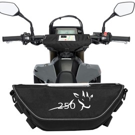 SPEEDBUMP SEROW250 Celow 250 XTZ125/TW200 Compatible with New Waterproof Bike Handlebar Navigation Travel Bag