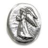 Basic Spirit Angel/Faith Pocket Token (Coin) * Handcrafted Pewter Lead-Free