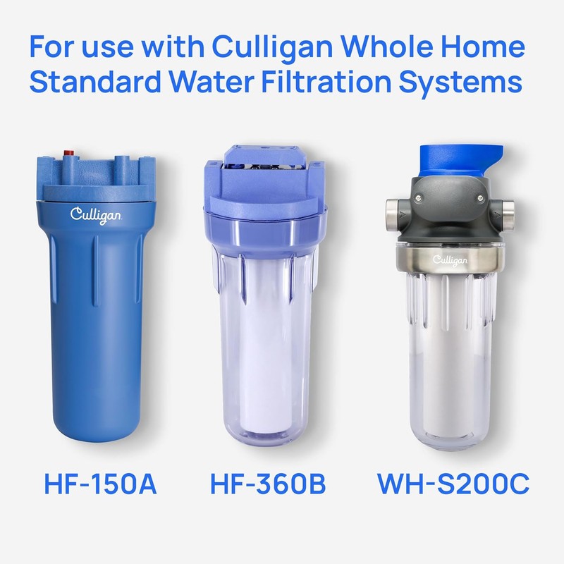 Culligan P5-4PK P5 Whole House Premium Water Filter, 8,000 Gallons,