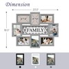 Jerry & Maggie Family Photo Frame 22x17, PVC Picture Frames