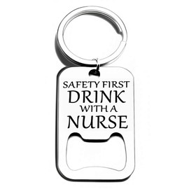Nurse Gift for Male Thank You Gifts for Boss Inspirational Gifts for Men Son Nurse Bottle Opener Keychain Gifts for Men Nursing Prayer Graduation Gifts Valentines Birthday Medical Assistant Gifts
