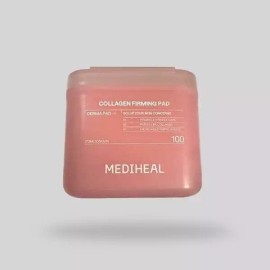 Mediheal 메디힐 콜라겐 탄력 채움 패드 본품100매 + 리필100매 네모패드 Mediheal Collagen Elasticity Pad 100 Sheets + Refill 100 Sheets Square Pad