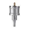 Mollom (1-5/8''|41mm) Heavy Duty Carbide Hole Saw with 2 Pilot