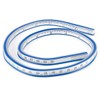 UPIQNG Flexible Curve Ruler Double Sided Scale Measure Ruler Plastic