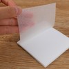 Evergreen Goods 12 Pads Smudge-Free Transparent Sticky Notes with Glitter,