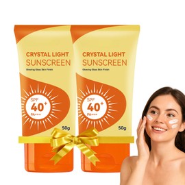 Sunscreen SPF 40+ PA+++ (2 Pack) – No White Cast, Lightweight Facial Sunscreen for All Skin Ton (2PCS)