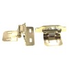 Liberty Pair Liberty Polished Brass 1/4" Overlay Adjustable Wrap Hinges