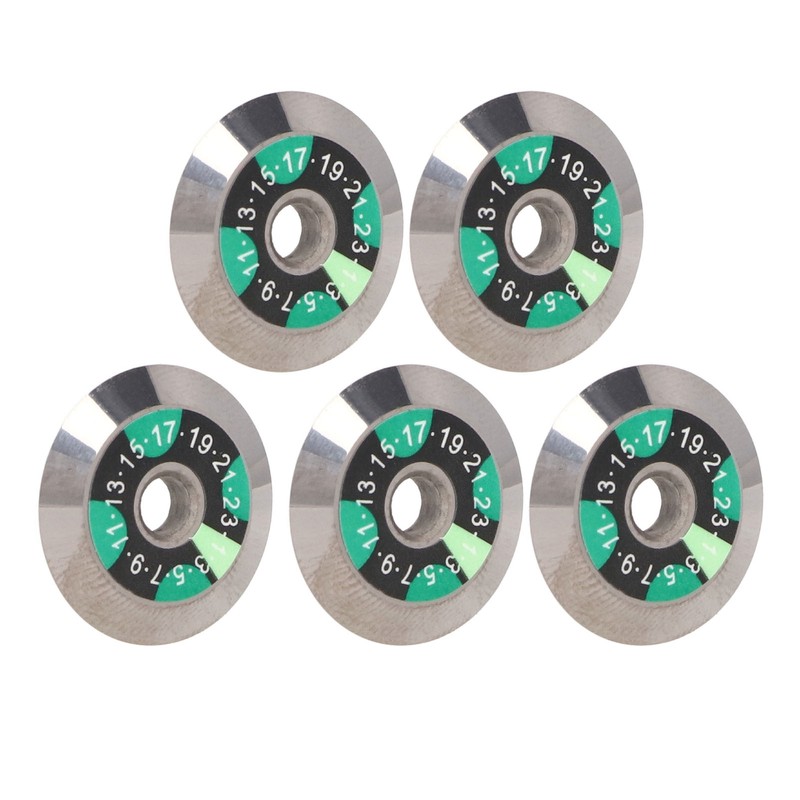 5 Pcs Optical Fiber Cleaver Blade 20mm Diameter 4mm ID