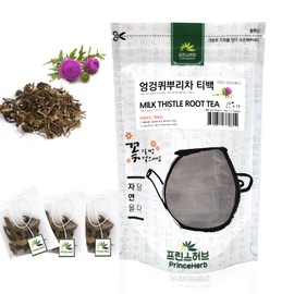 [Medicinal Korean Herb Tea] 100% Natural Milk Thistle Roots Tea 엉겅퀴 티백 차 30g (15 teabags)