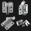 Litensh Stainless Steel Flip Latch Slide Bolt Latch Shed Lock
