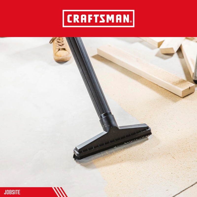 CRAFTSMAN CMXZVBE38633 2-1/2 in. Floor Brush Wet Dry Vac Attachment,