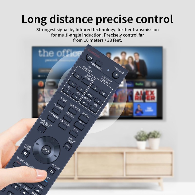 PZL RC-2931 Remote Control fit for Pioneer Player BDP-140 BDP-440