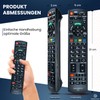 Dakana Remote Control for Panasonic Remote Control N2QAYB000752 Remote Control