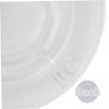 Zerodeko 4pcs Wall Air Vent Covers Modern Decorative Trim Rings