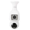 FHD 1080P Dual Lens Light Bulb Security Camera 360 Degree
