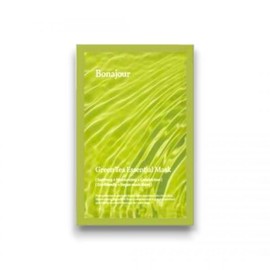 Bonajour Vegan Green Tea Essential Mask Pack 1 Sheet / 보나쥬르 비건 그린티 에센셜 마스크팩 1매