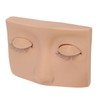 Eyelash Mannequin Head Practice Realistic Half Face Makeup Head Training