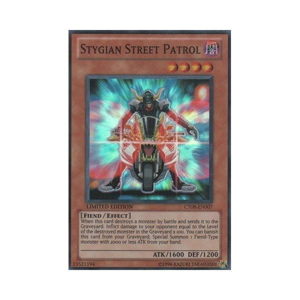 Yu-gi-oh! - Stygian Street Patrol (Ct08- En007) - 2011 Collectors
