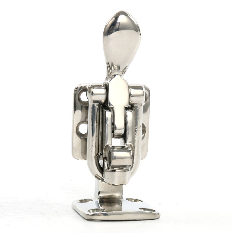 Amarine-made Stainless Steel Hold Down 90D Clamp-Locking Cam Latch -Boat,