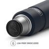 THERMOS THERMOS Stainless King Vacuum-Insulated Compact Bottle, 16 Ounce, Midnight