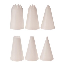Appetito Mixed Piping Nozzles (Set of 6)