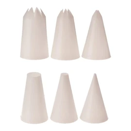 Appetito Mixed Piping Nozzles (Set of 6)