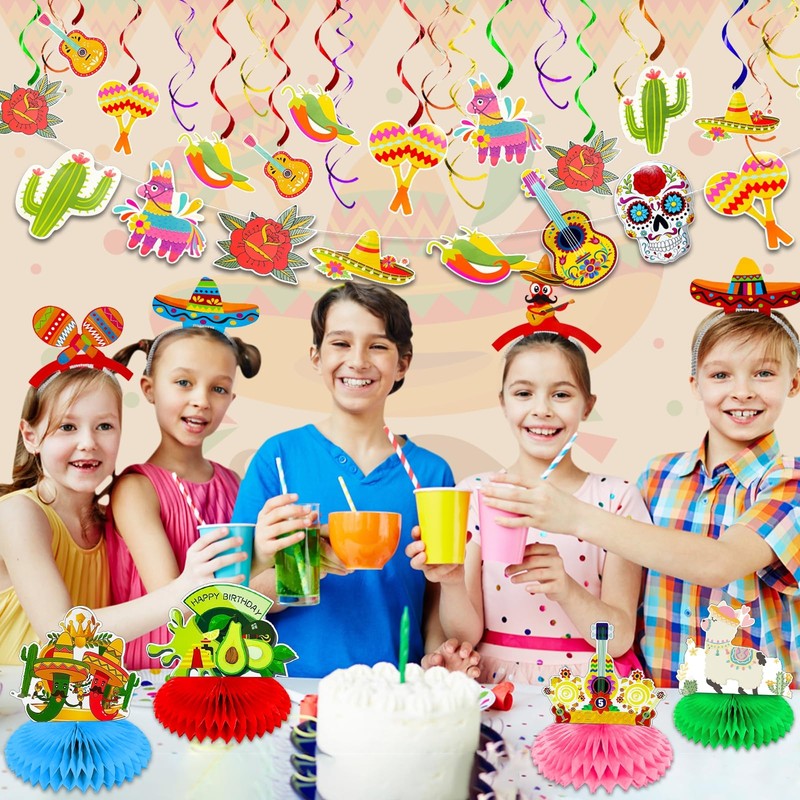 18 Pack Cinco De Mayo Party Decorations