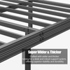 BOSRII Premium Quality Twin Size Bed Frame - Reinforced Thickened