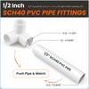 SDTC Tech 1/2" 3 Way PVC Fitting Furniture Grade Pipe